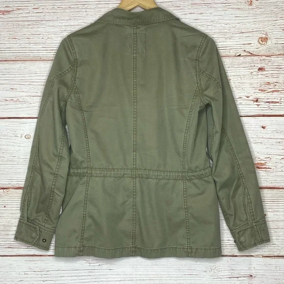 Madewell Passage Jacket in Army Green Sz S